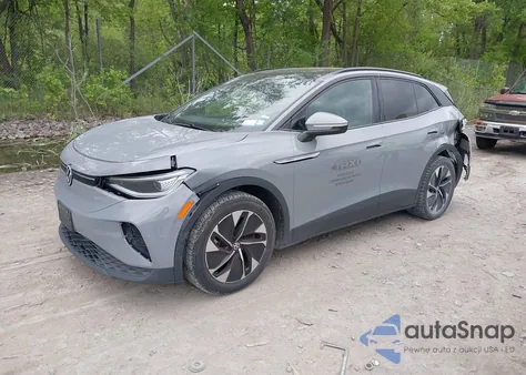 2021 Volkswagen Id.4 Pro S из США, поврежденный, VIN WVGTMPE27MP058829